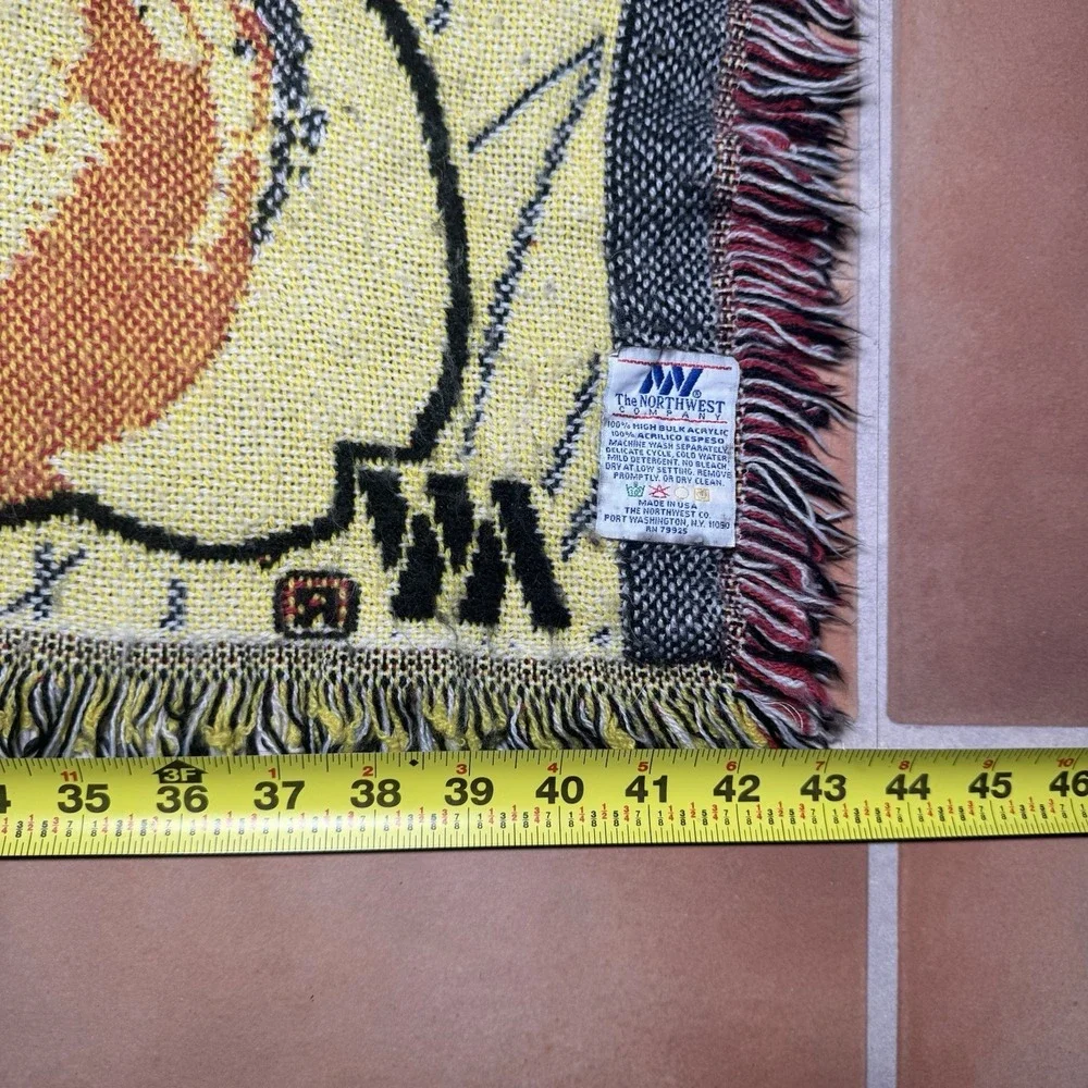 Washington Redskins Northwest Company USA Tapestry Throw Blanket 54
